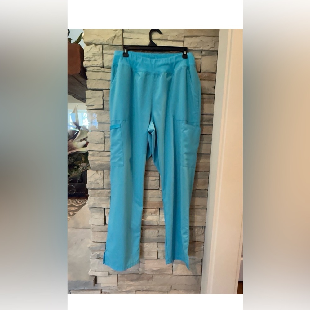 Dickies Women’s XL Turquoise Lightweight Straight Leg Scrub Pants